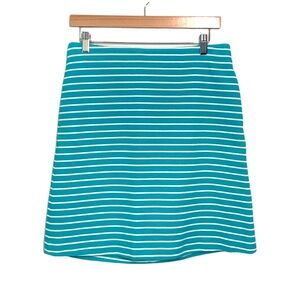 Talbots Petite Blue White Striped Pencil Skirt Sz 6 Petite Coastal Summer